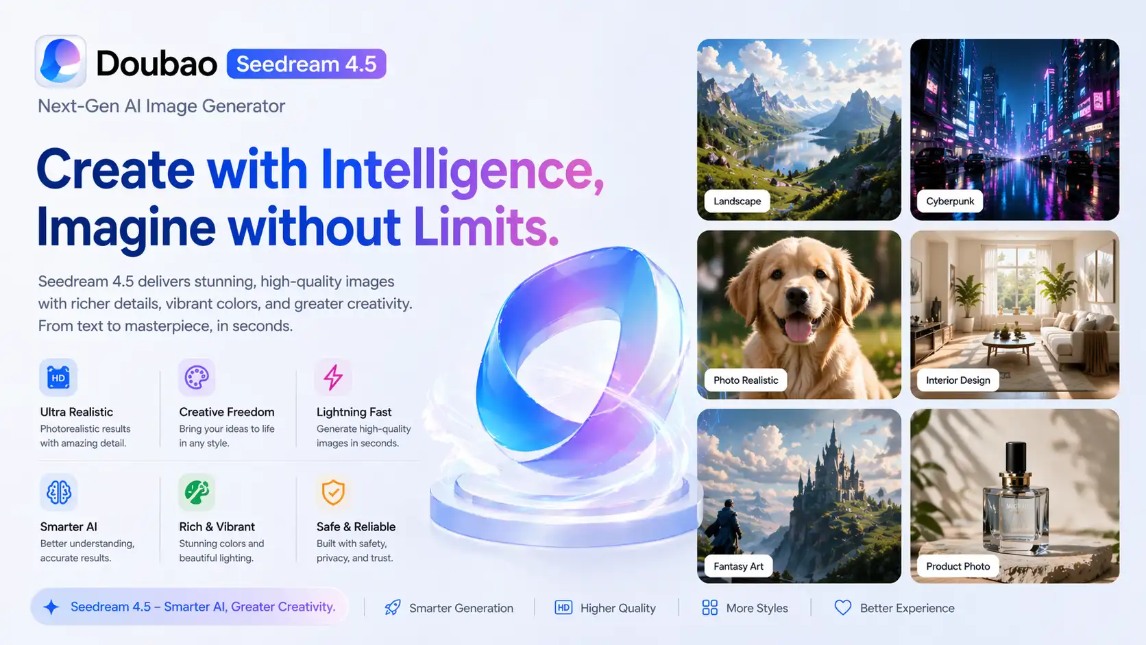 Doubao Seedream 4.5 AI Image Generator