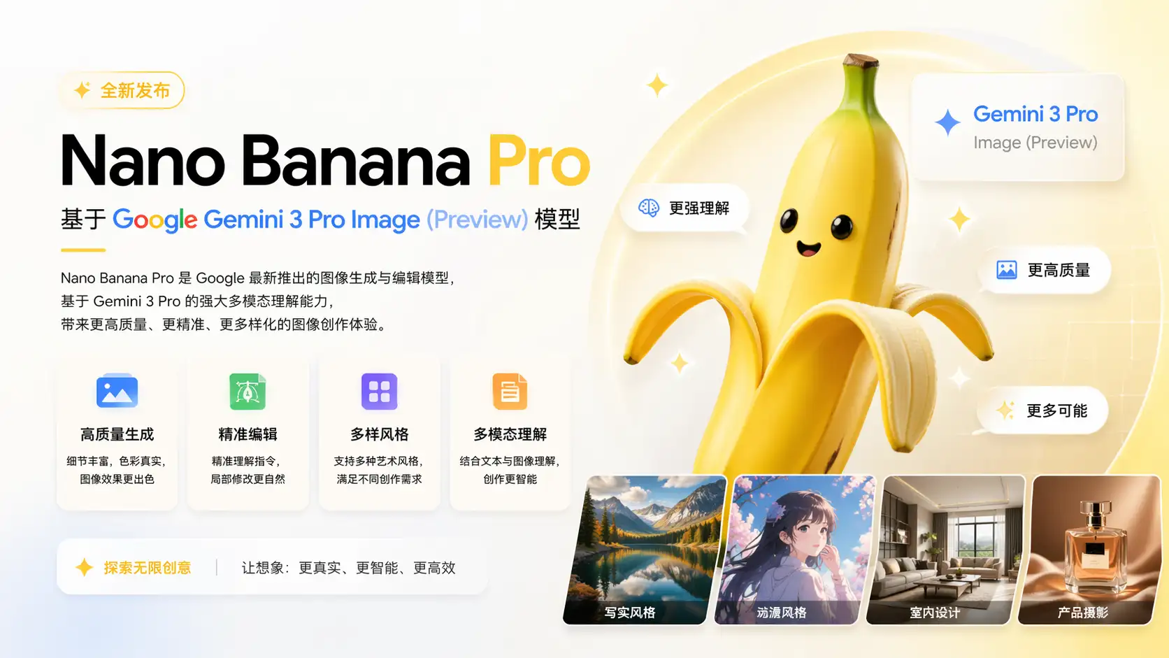 Nano Banana Pro AI 图片生成器